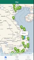 Viêt-Nam offline carte hors li Affiche