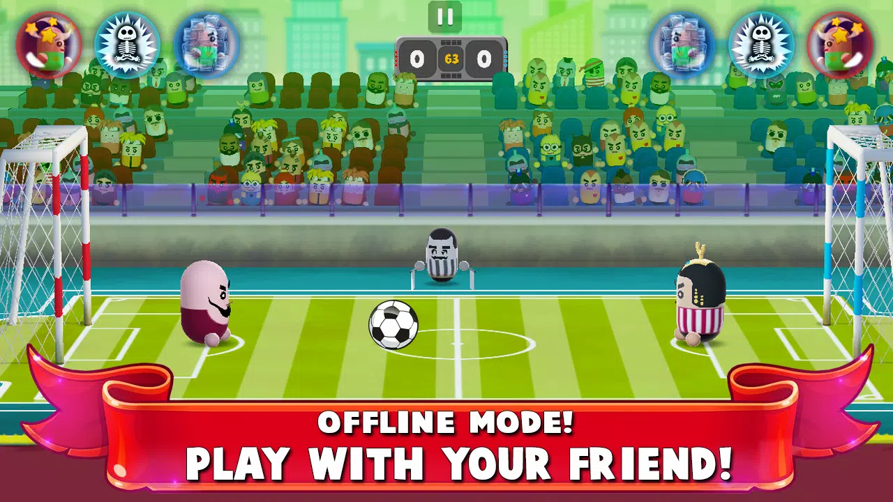 2 Player Head Soccer: Play Online For Free On Playhop