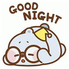 Good Night Sticker icône