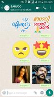 Malayalam Sticker capture d'écran 1