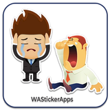 WAStickerApps - Sad Sticker icône