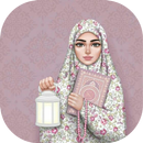 HIJAB Wallpapers: Muslimah, Girly M APK