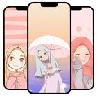 Girls Hijab Wallpapers HD icône