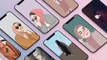 Hijab Aesthetic wallpapers Plakat