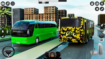 Army Bus Simulator Game 2023 Affiche