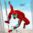 Super Rope Hero: Spider Games icône