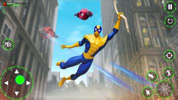 Super Rope Hero: Spider Games Affiche