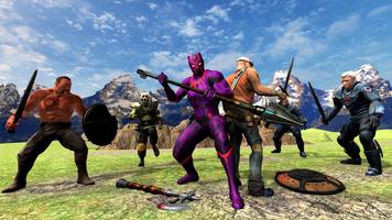 Flying Superhero Panther Games capture d'écran 1