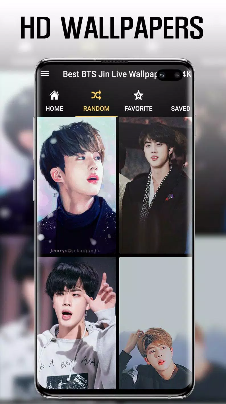 Tải xuống APK Hình nền BTS Jin Live 2020 Ảnh BTS HD HD cho Android