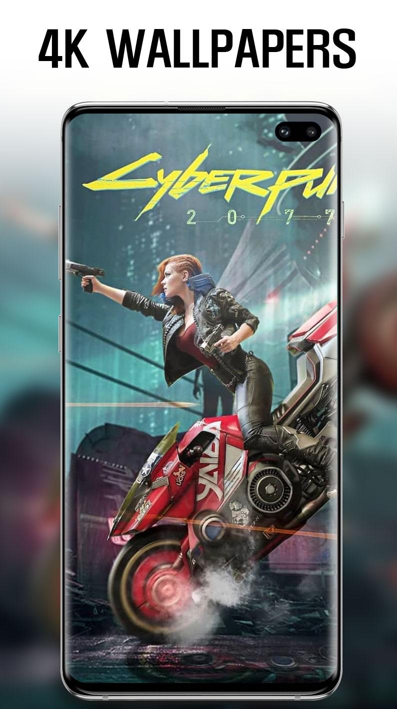 Скачать Cyberpunk 2077 Live Wallpaper HD 4K APK для Android