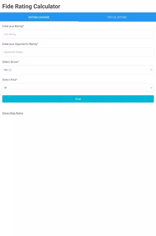 Fide Chess Rating Calculator APK for Android Download