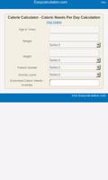 Calorie Burn Calculator poster