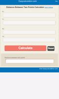 Distance Between 2 Points Calc poster
