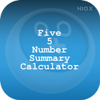Five Number Summary Calculator icon