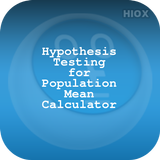 Hypothesis Testing Calculator আইকন