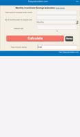 Monthly Savings Calculator screenshot 2