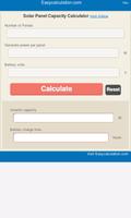 Solar Panel Capacity poster