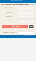 Price Elasticity Calculator Affiche