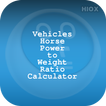 Horsepower to Weight Ratio Cal