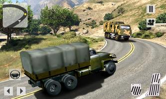 Army Truck Driver Off Road capture d'écran 2