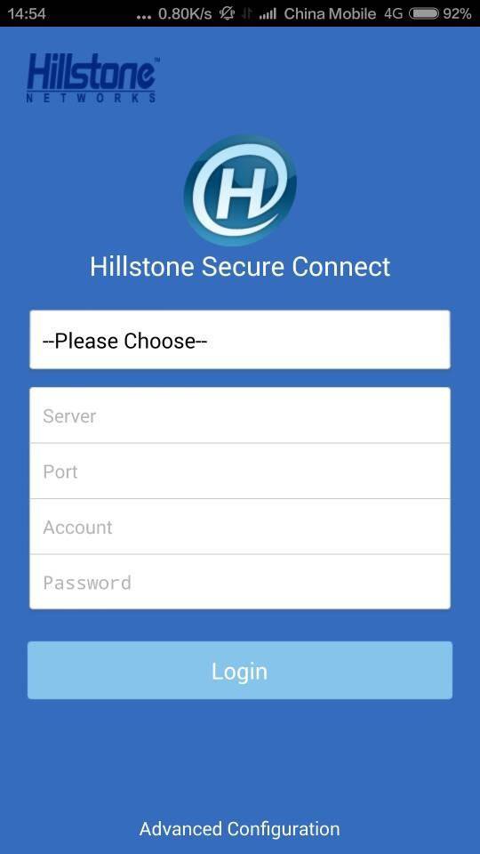 Hillstone Secure connect VPN APK for Android Download