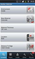 Hilti Anchor Selector 스크린샷 1