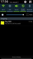 Status Bar Sticky Note اسکرین شاٹ 3