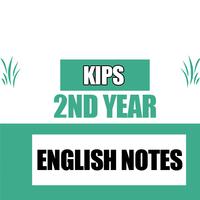 KIPS 2nd Year English Notes poster