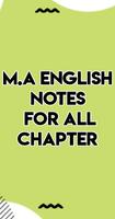 MA English Notes For All Chapter स्क्रीनशॉट 1