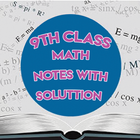 آیکون‌ 9th math notes with solution