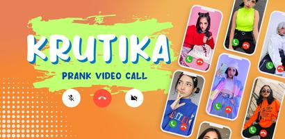 Krutika Fake Video Call Cartaz