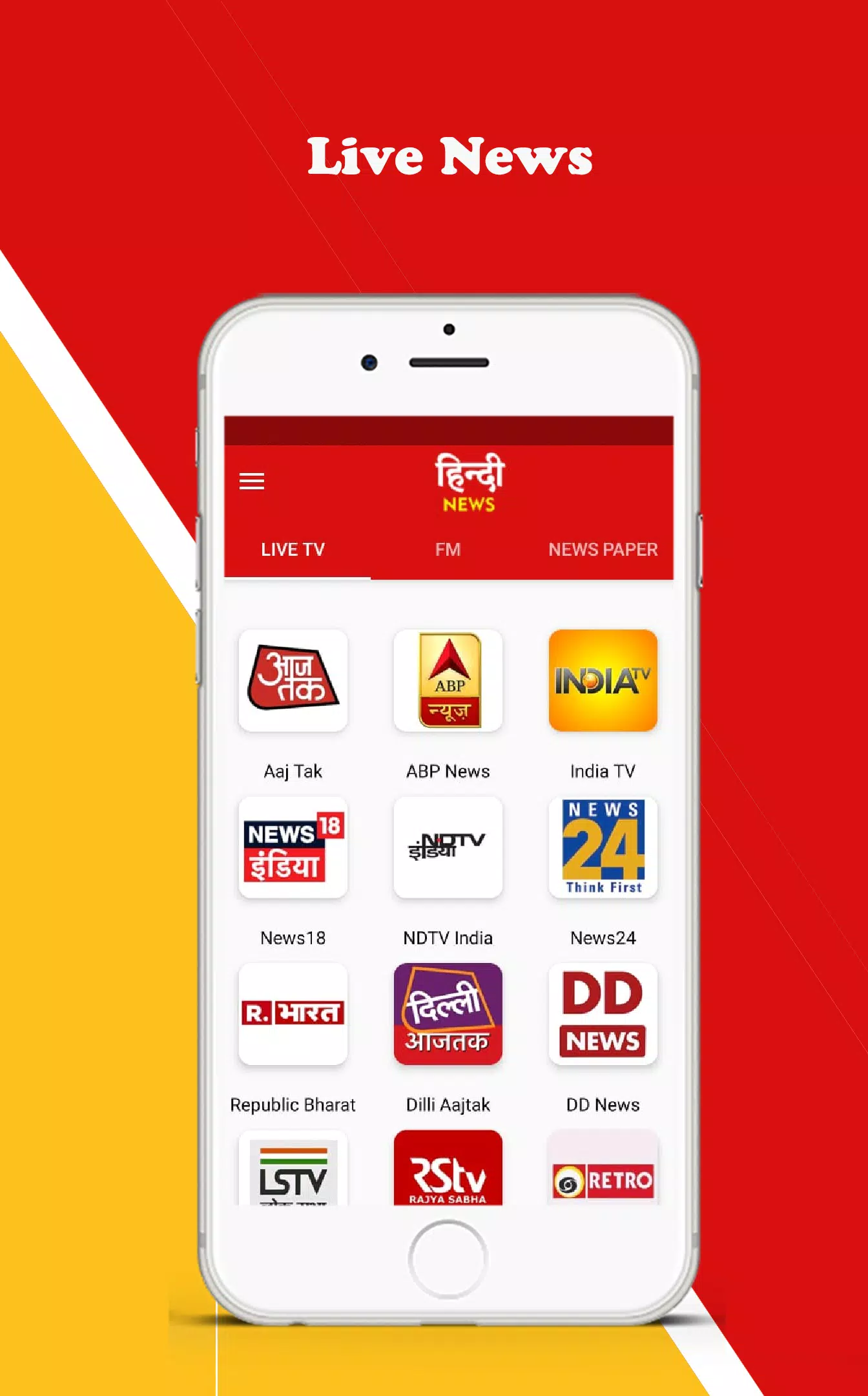 Hindi News Live TV | FM Radio APK for Android Download