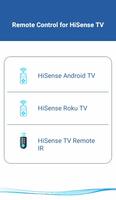 HiSense Smart TV Remote plakat