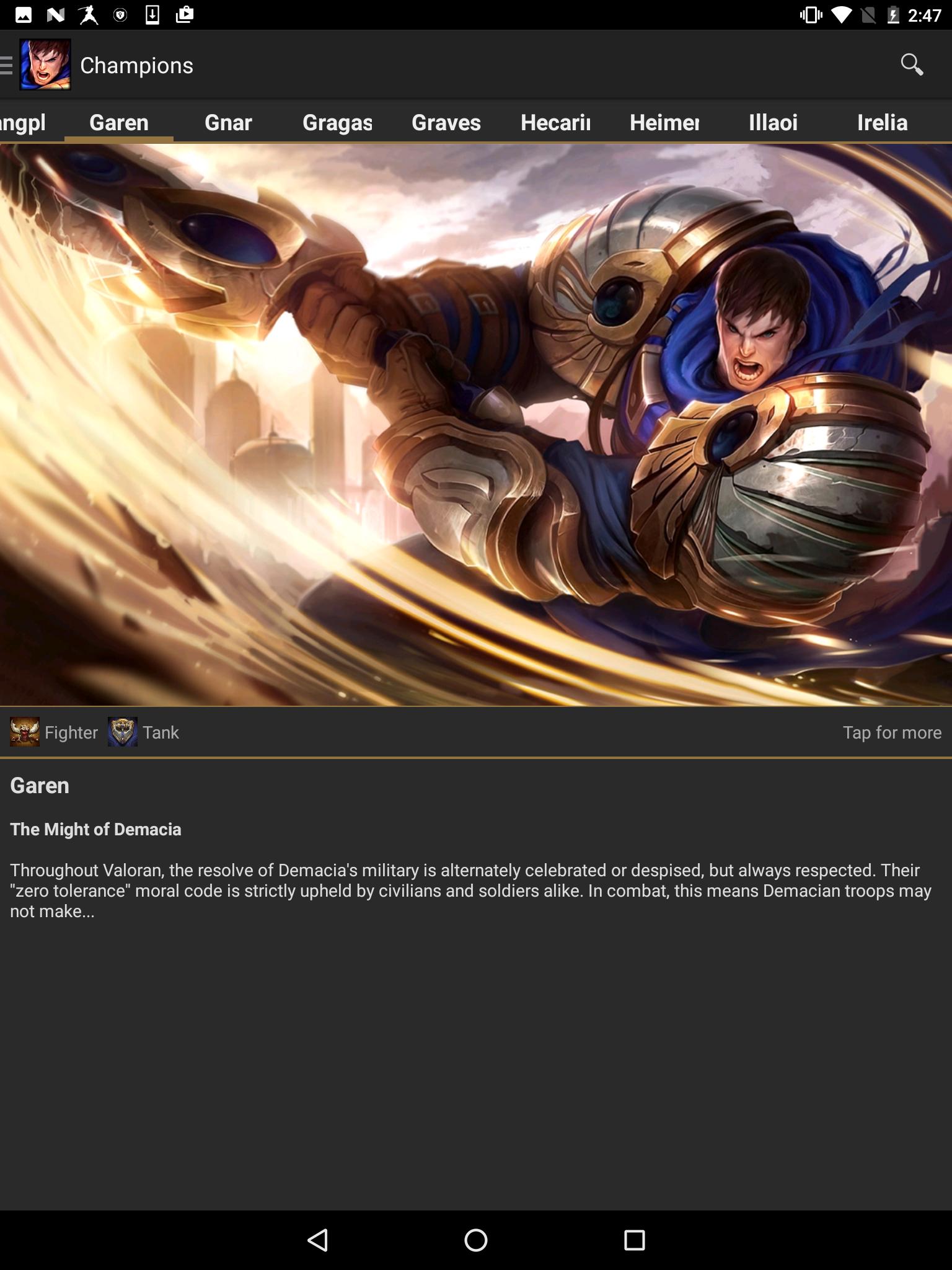 Android 用の Hd Wallpapers For League Of Legends Apk をダウンロード