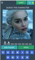 Game Of Thrones Quiz (Fan Made) پوسٹر
