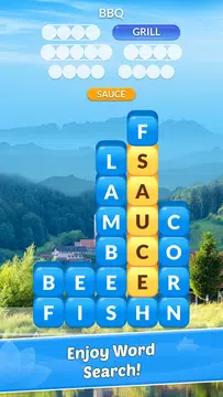Screenshot 1 for Word Town: Find Words & Crush!