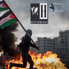 Guerre israélo-palestinien icône