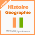 Histoire-Géographie 2nde
