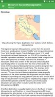 Histoire de la Mésopotamie Affiche