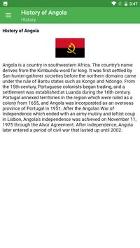 History of Angola screenshot 1