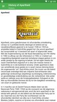 History of Apartheid Affiche