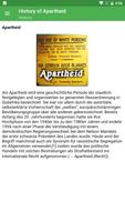History of Apartheid capture d'écran 1