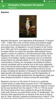 Biography: Napoleon Biography capture d'écran 2