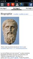 Biographie de Platon capture d'écran 2