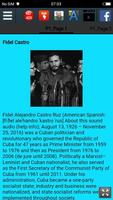 Biography of Fidel Castro স্ক্রিনশট 1