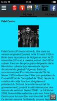 Biographie Fidel Castro capture d'écran 1