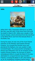 Biography of Attila the Hun اسکرین شاٹ 1