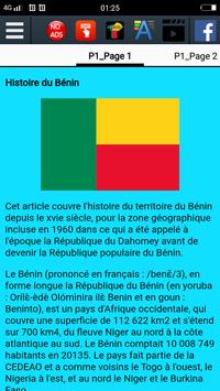 Histoire du Bénin capture d'écran 1