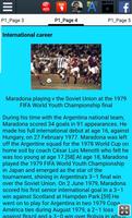 Biography of Diego Maradona اسکرین شاٹ 2