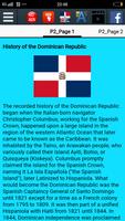 History Dominican Republic اسکرین شاٹ 1